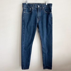 Levi's Men's 512 Jeans Size 34 Dark Wash Skinny Taper Leg